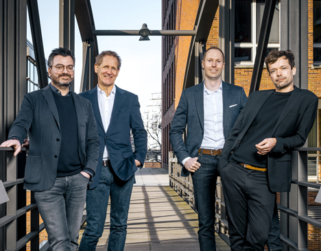  v.l.: Benedikt Gttert, Uwe Bokelmann, Stephan Hiller, Frank Meinke (Foto: Bauerserviceplan)