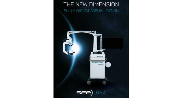 Das Key Visuals mit dem neuen 3D-Operationsmikroskop SeeLuma setzt zudem als visuelles Element auf eine  Sonnenfinsternis mit einer stilisierten Augenlinse - Foto: Whitecross