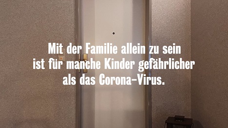 Die von Vasataschrder entwickelte Kampagne steht unter dem Motto 'Gefhrlicher, als das Corona-Virus'. (Foto: Dunkelziffer e.V.)