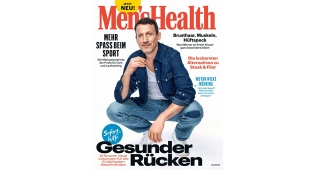 Die aktuelle 'Mens Health' Ausgabe erscheint mit neuen Prioritten  Foto: Motor Presse Stuttgart